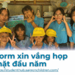 form xin vắng tham gia hoạt động