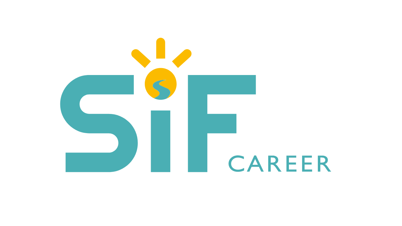 sif logo original teal orange nen trong suot